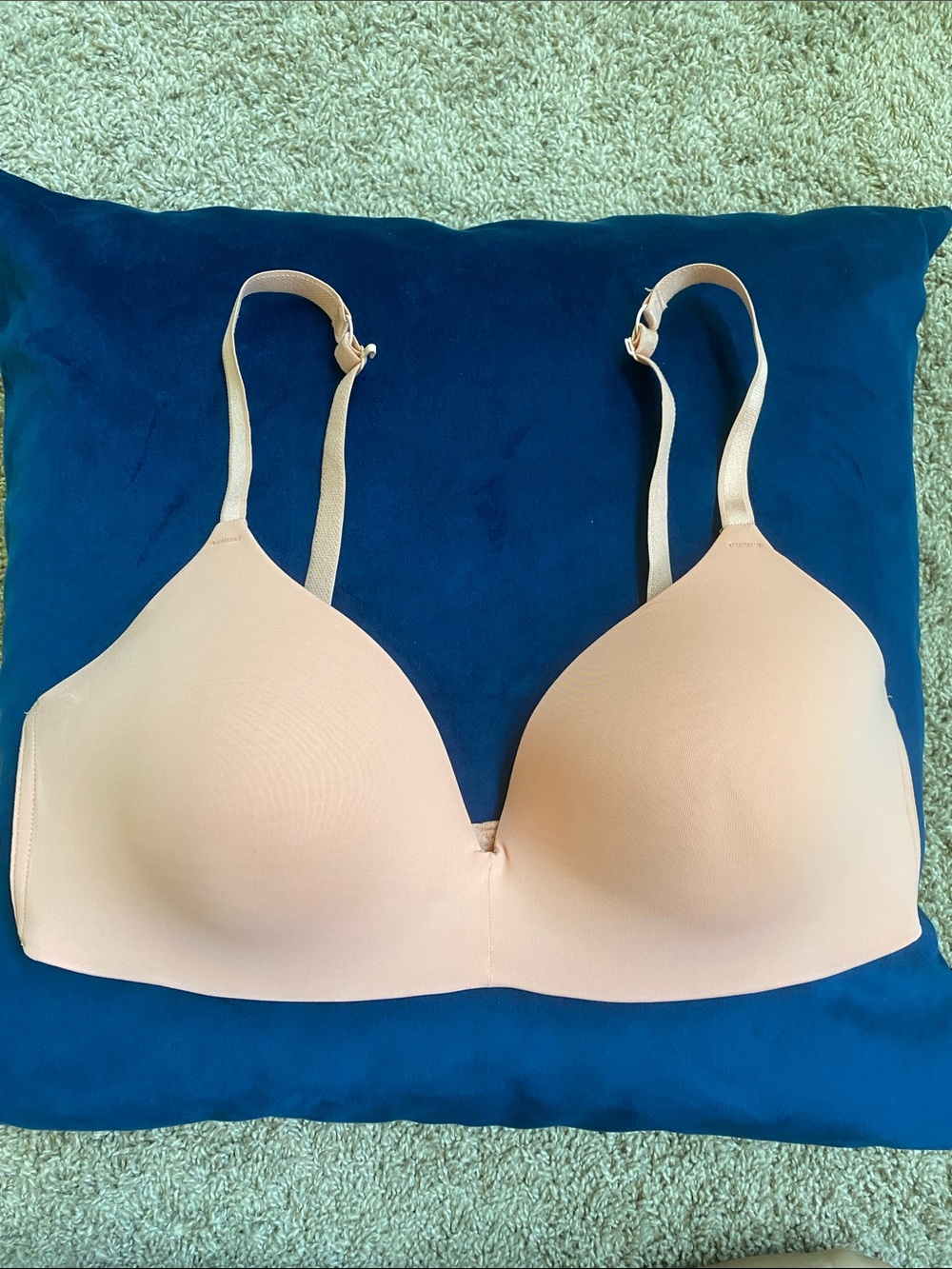 Auden Light Peach Smooth Wireless Bra